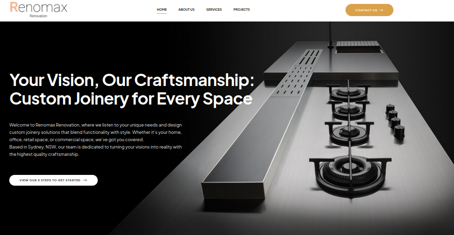 Renomax Renovation: Transforming Spaces with Custom Joinery